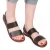Franziskaner Sandalen braunem Leder Frauen