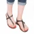 Handgefertigte italienische Sandalen damen aus dunkelbraunem Leder