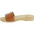 Zuecos de madera para hombre con correa de piel marrón