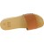 Zuecos de madera para hombre con correa de piel marrón