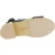 Wooden heel clogs with black leather bands Handmade