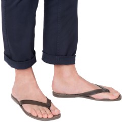 Sandalias de cuero barro heches a mano para hombres