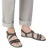 Sandalias de cuero verde para hombre Hechos a mano en Italia