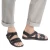 Handgefertigte Herren-Sandalen aus schwarze Leder