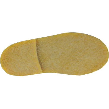 Child's chukka boots in yellow leather handmade in Italy