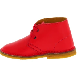 Child's chukka boots in yellow leather handmade in Italy