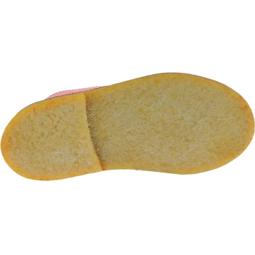Botas chukka de niño en piel amarilla hechas a mano en Italia