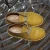 Botas chukka de niño en piel amarilla hechas a mano en Italia