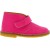 Botines para niños en piel fucsia hechos a mano en Italia