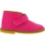Botines para niños en piel fucsia hechos a mano en Italia