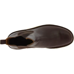 Bottine Beatles en cuir marron foncé et semelle Vibram