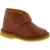 Botas de niño en cuero marrón hechas a mano en Italia