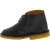 Black leather child ankle boots handmade in Italy