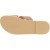 Men's sandals in soft light brown nubuck handmade in Greece