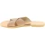 Sandali uomo in nubuck marrone chiaro fatti a mano in Grecia