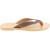 Man flip flops in dark brown nubuck handmade in Greece