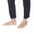 Sandalias de dedo para hombre en cuero nobuck marron hechas a mano