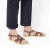 Sandalias de dedo hombre en cuero nobuck marron oscuro hechas a mano