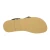 Tongs sandales hommes en cuir nubuck blue faits à la main