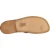 Handmade tan leather thongs for men with leather sole