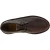 Scarpe basse da donna in pelle marrone scuro con fodera in agnello