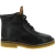Bottines artisanales en cuir au tannage végétal noir