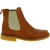 Bottine chelsea en cuir marron femme et semelle en caoutchouc naturel