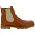 Stivaletto beatles in pelle marrone e suola Vibram