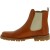 Chelsea ankle boot in brown leather and Vibram sole
