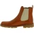 Stivaletto beatles in pelle marrone e suola Vibram