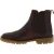 Bottine Beatles femme en cuir marron foncé et semelle Vibram