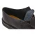 Damenhalbschuhe aus dunkelbraunem echtleder mit Lammfutter