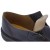 Women's low shoes in dark brown leather with lamb lining