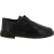 Scarpe basse da donna in pelle nera con fodera invernale