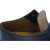 Men's black leather low top shoes with winter lining