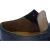 Scarpe basse da uomo in pelle nera con fodera invernale