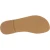 Men's handmade slip-on thong sandals in off white nubuck leather