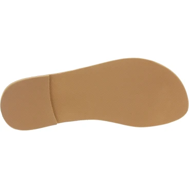 Sandali infradito slip-on da uomo in pelle nabuk bianco sporco fatti a mano