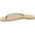 Sandali infradito slip-on da uomo in pelle nabuk bianco sporco fatti a mano