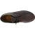 Scarpe basse da uomo in pelle marrone scuro con fodera invernale