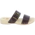 Handmade men's clogs with double adjustable dark brown leather bands