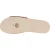 Handmade wooden clogs for men with large dark brown leather band