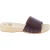 Sabots pour homme avec large bande de cuir marron foncé artisanal