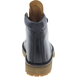 Botines mujer hechos a mano en piel negro y suela Vibram