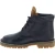 Bottines femmes faites à la main en cuir noir avec semelle Vibram