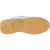 Zuecos de madera para mujer con parte superior cerrada en cuero blanco