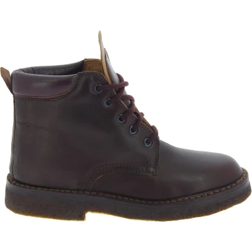 Handgefertigte Damen Stiefeletten aus dunkelbraun pflanzlich gegerbtem Leder