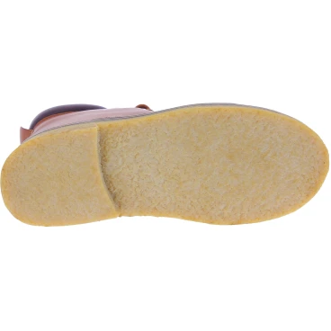 Botines mujer elaborados artesanalmente en piel marrón