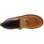 Bottines artisanales en cuir au tannage végétal marron