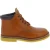 Bottines artisanales en cuir au tannage végétal marron